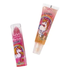 Xenos Snoep-Unicorn lipglos 'n bracelet - 31 gram