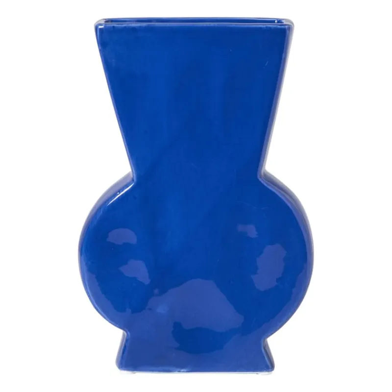 Xenos Vazen|Vazen-Vaas giraf - groen/blauw - 22.8x15.5x5.2 cm