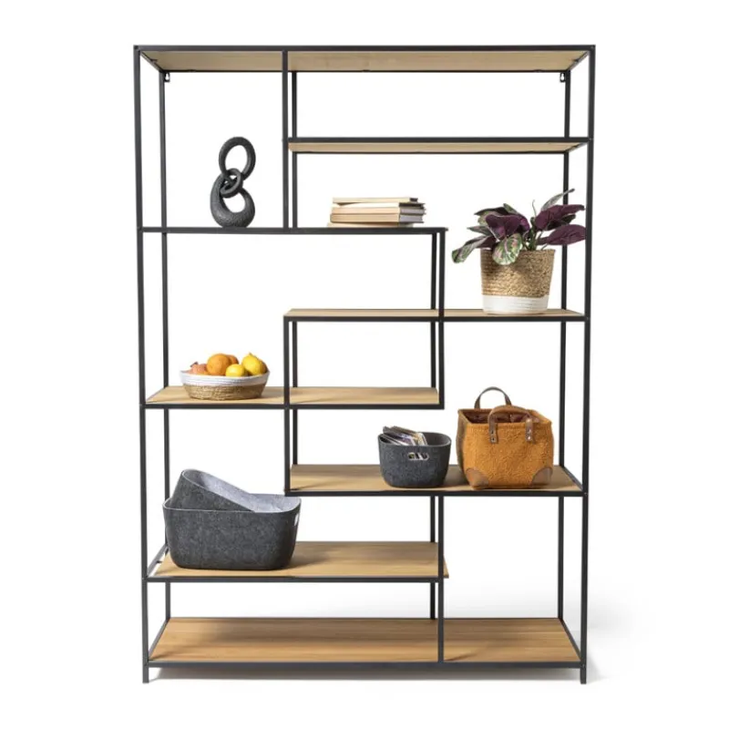 Xenos Vakkenkasten-Vakkenkast Charlie XL - 170x120x40 cm