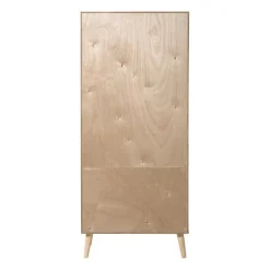 Xenos Boekenkasten|Vakkenkasten-Vakkenkast Java met deuren - bruin - 170x70x33.5 cm