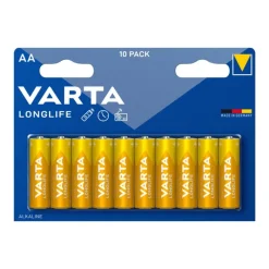 Varta Batterijen-longlife AA batterijen - set van 10