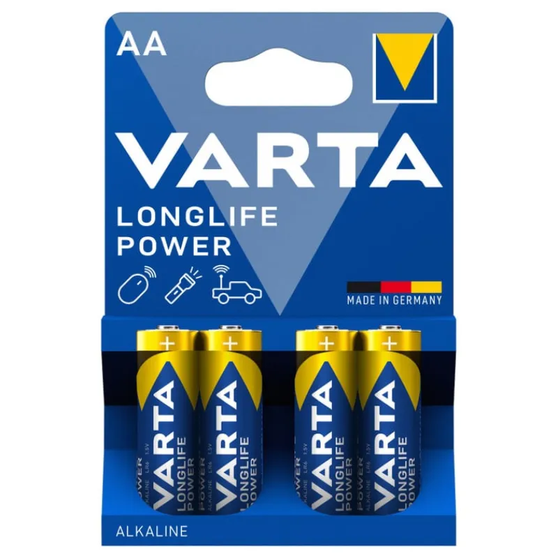 Varta Batterijen-longlife power AA batterijen - set van 4