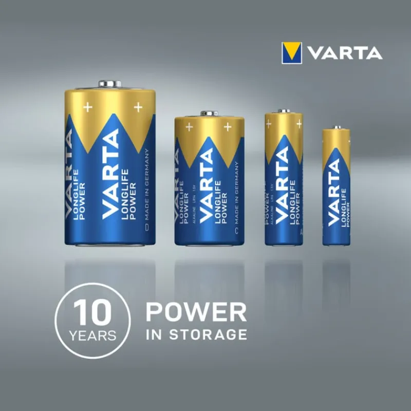 Varta Batterijen-longlife power AA batterijen - set van 4