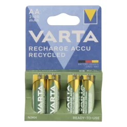 Varta Batterijen-oplaadbare AA batterijen - set van 4