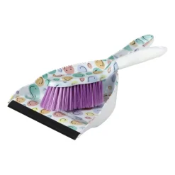 Xenos Stoffer En Blik-Veger en blik smiley - set van 2 - 35x22x10 cm