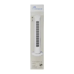 Xenos Ventilatoren-Ventilator toren - wit - 81x22x22 cm