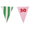 Xenos Vlaggenlijnen|Verjaardagen-Vlaggenlijn 30 jaar - groen - 10 meter