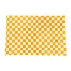 Xenos Vloerkleden-Vloerkleed checks - geel/wit - 120x180 cm