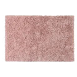 Xenos Vloerkleden-Vloerkleed fluffy - roze - 120x180 cm