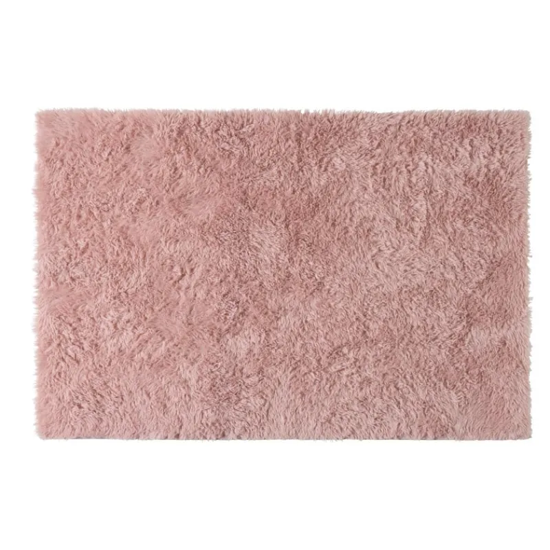 Xenos Vloerkleden-Vloerkleed fluffy - roze - 120x180 cm