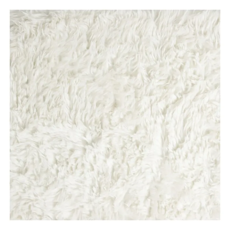 Xenos Vloerkleden-Vloerkleed fluffy - wit - 60x90 cm