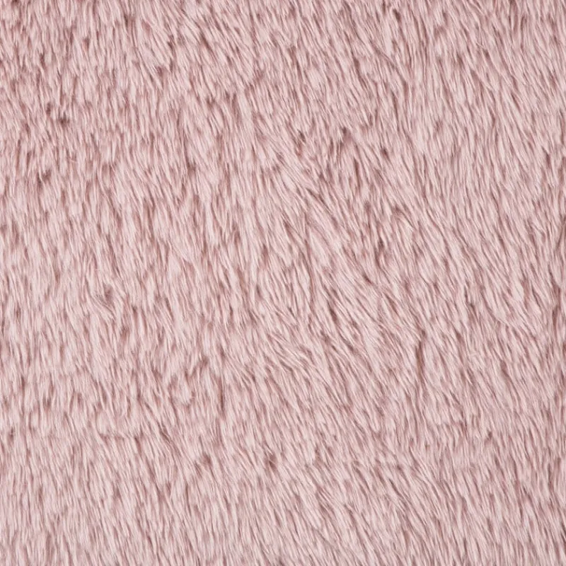 Xenos Vloerkleden-Vloerkleed fluffy ovaal - roze - 120x180 cm