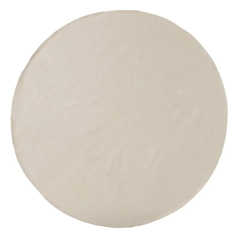 Xenos Vloerkleden-Vloerkleed fluffy rond - roze - ø120 cm