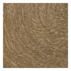 Xenos Vloerkleden-Vloerkleed riet - bruin - ø150 cm