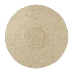Xenos Vloerkleden-Vloerkleed riet - naturel - ø150 cm