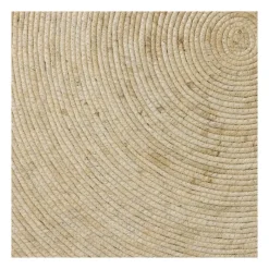 Xenos Vloerkleden-Vloerkleed riet - naturel - ø120 cm