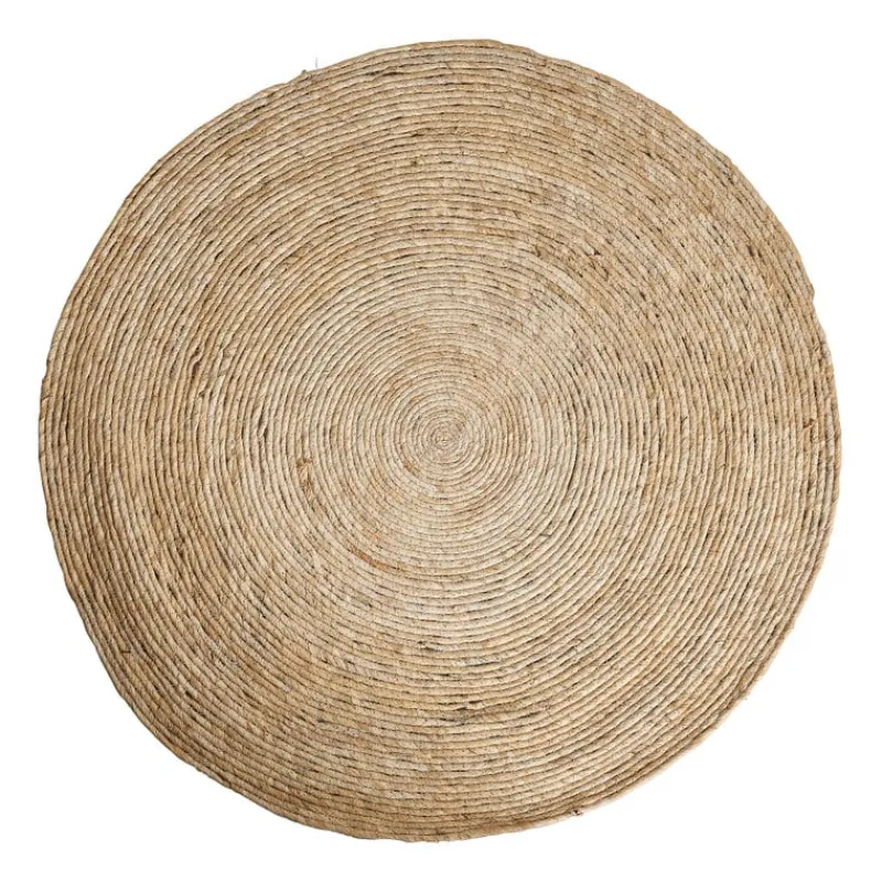 Xenos Vloerkleden-Vloerkleed riet - naturel - 87 cm