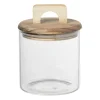 Xenos Voorraadpotten-Voorraadpot Acacia mini - glas - ø8x12 cm