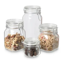 Xenos Voorraadpotten-Voorraadpot Fido met klemdeksel - 750 ml