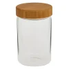 Xenos Voorraadpotten-Voorraadpot met bamboe deksel - 900 ml