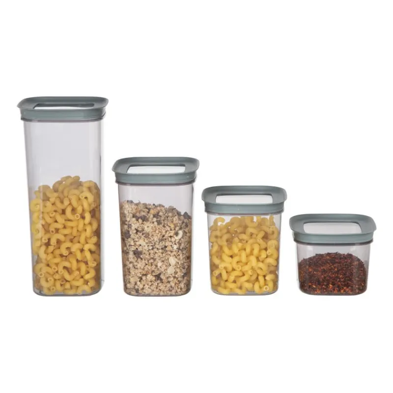 Xenos Voorraadpotten-Voorraadpot Vinto - 570 ml - 8.5x11x11 cm