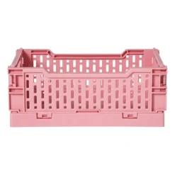 Xenos Kratjes-Vouwkrat klein - roze - 6x15x10 cm