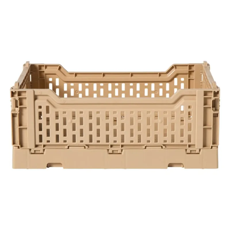 Xenos Kratjes-Vouwkrat middel - beige - 10.5x27x17 cm