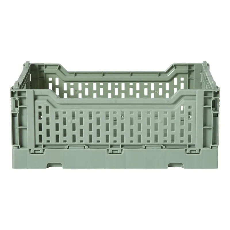 Xenos Kratjes-Vouwkrat middel - groen - 10.5x27x17 cm