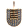 Xenos Wandhangers-Wand deco bogen - blauw - 41.5x25 cm