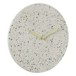 Xenos Klokken-Wandklok Terrazzo rond - ø29.5x4 cm