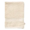 Xenos Badtextiel|Badkamer Accessoires-Washandje - beige - 16x21 cm