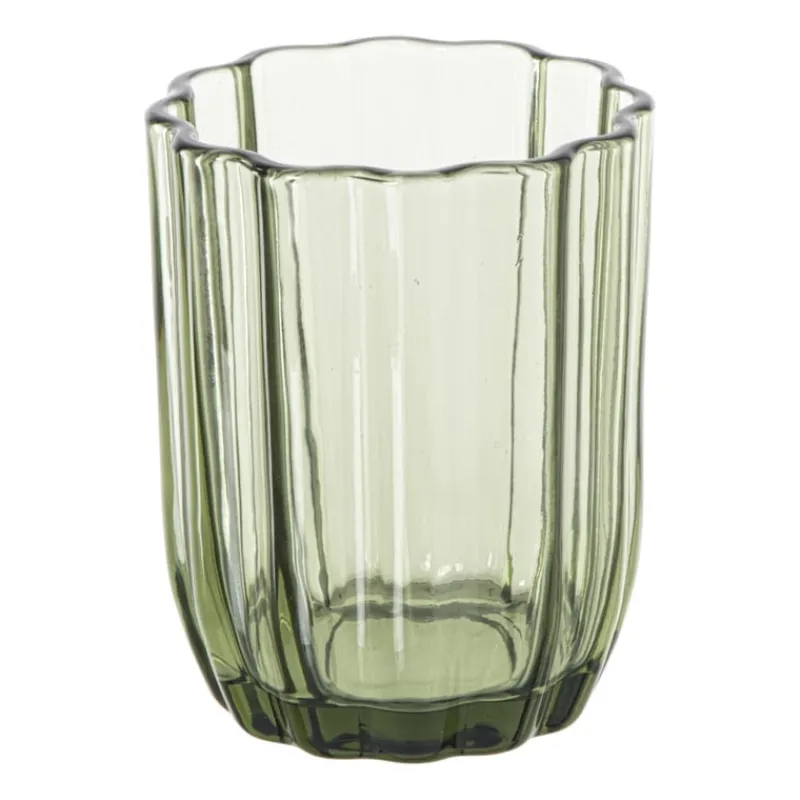 Xenos Waterglazen-Waterglas clover - groen - 290 ml