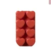 Xenos Waxmelts-Wax hartjes set van 8 - diverse varianten