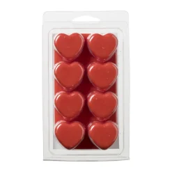 Xenos Waxmelts-Wax hartjes set van 8 - diverse varianten