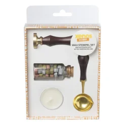 Xenos Knutselspullen|Bruiloft-Wax stempel set - set van 4