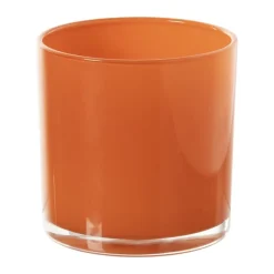 Xenos Waxinelichthouders-Waxinelichthouder - rood - ø10x10 cm