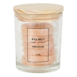 Xenos Waxmelts-Waxmelts in pot - pink sugar - set van 6
