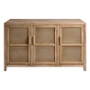 Xenos Tv Meubels|Kast Met Deuren-Webbing dressoir Bandung - naturel - 72x120x40 cm