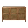 Xenos Tv Meubels|Kast Met Deuren-Webbing dressoir Bandung - bruin - 72x120x40 cm
