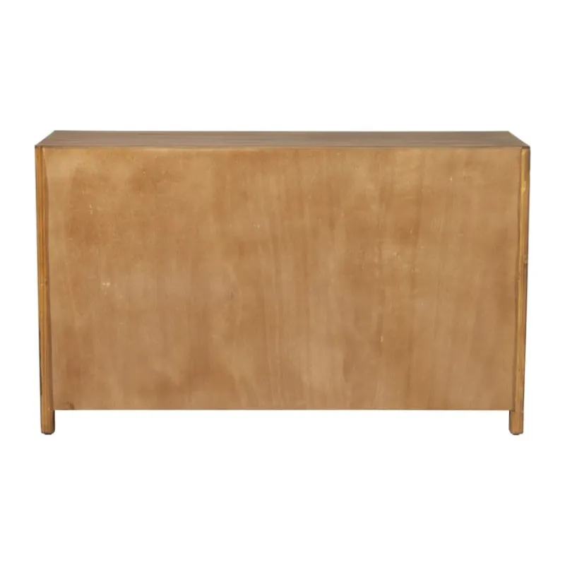 Xenos Tv Meubels|Kast Met Deuren-Webbing dressoir Bandung - bruin - 72x120x40 cm