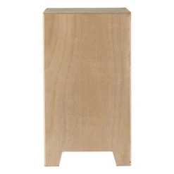 Xenos Nachtkastjes-Webbing nachtkastje Bandung - naturel - 80.5x45x40.5 cm