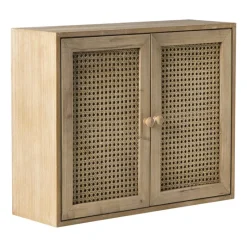 Xenos Wandkasten|Wandkasten-Webbing wandkast Bandung - naturel - 48.5x60x22 cm