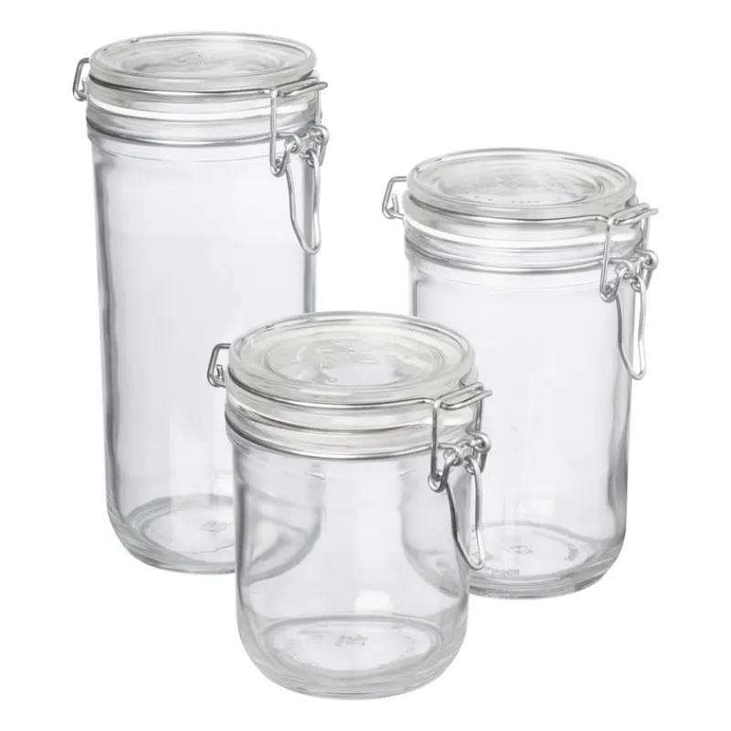 Xenos Voorraadpotten-Weckpot fido terrina - glas - 1 liter