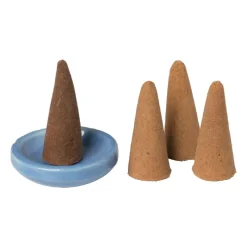 Xenos Wierook-Wierook set - lotus - kegels met schaaltje