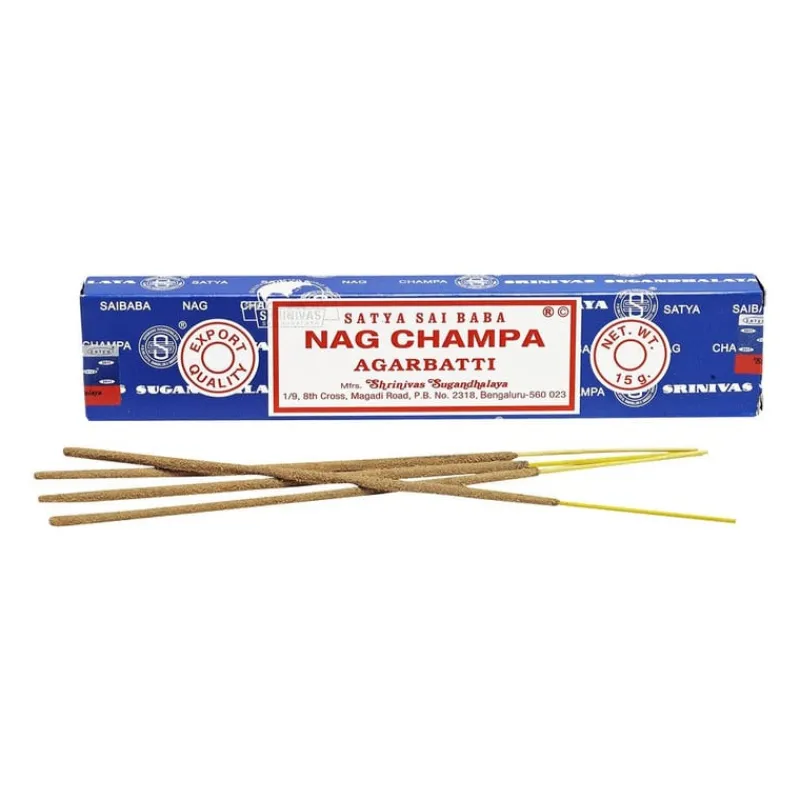 Xenos Wierook-Wierooksticks nag champa - 12 stokjes