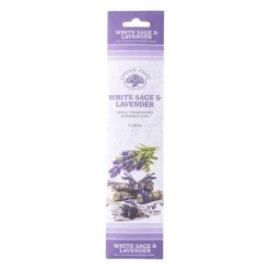 Xenos Wierook-Wierooksticks white sage & lavendel - 15 stokjes