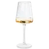 Xenos Wijnglazen-Wijnglas ribbel groot - glas - 400 ml
