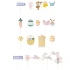 Xenos Knutselspullen-Zoek kit paaseieren - stickers - set van 20