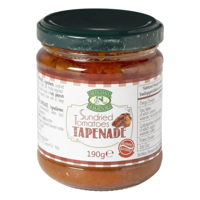 Xenos Italiaanse Keuken|Sauzen En Dips-Zongedroogde tomaten tapenade - 190 gram